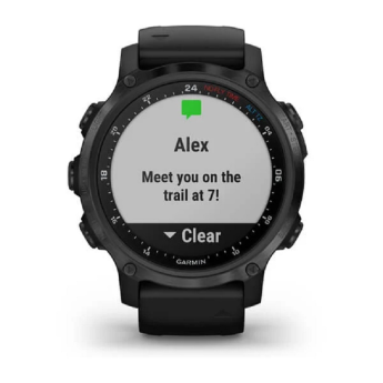 Orologio Uomo Garmin 010-02403-04 – Orologio Smartwatch collezione Descent MK2S 43 mm e cinturino in silicone nero