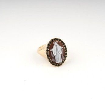 Anello Donna CAMEO ITALIANO Sacred - A130-G 02