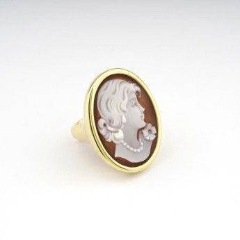 Anello Donna CAMEO ITALIANO Romantica - A21BB-G 01