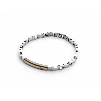 Bracciale Uomo 4US CESARE PACIOTTI  -  Rose Central Texture  -  4UBR3830