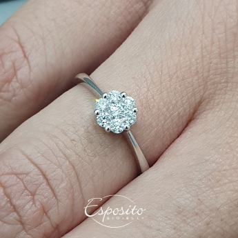 Anello Donna GIORGIO VISCONTI in oro e diamanti - ABX12293