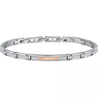 Bracciale Uomo Maserati JM421ATK17 in acciaio collezione Maserati Jewels