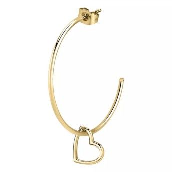 Mono Orecchino Donna La Petite Story LPS02AQM16 in acciaio dorato collezione Single Earrings