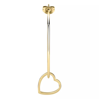 Mono Orecchino Donna La Petite Story LPS02AQM16 in acciaio dorato collezione Single Earrings