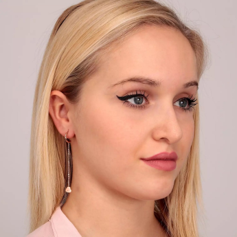 Mono Orecchino Donna La Petite Story LPS02ARQ166 in acciaio rosè collezione Single Earrings