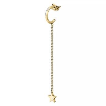 Mono Orecchino Donna La Petite Story LPS02ARQ167 in acciaio dorato collezione Single Earrings