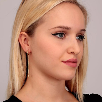 Mono Orecchino Donna La Petite Story LPS02ARQ167 in acciaio dorato collezione Single Earrings