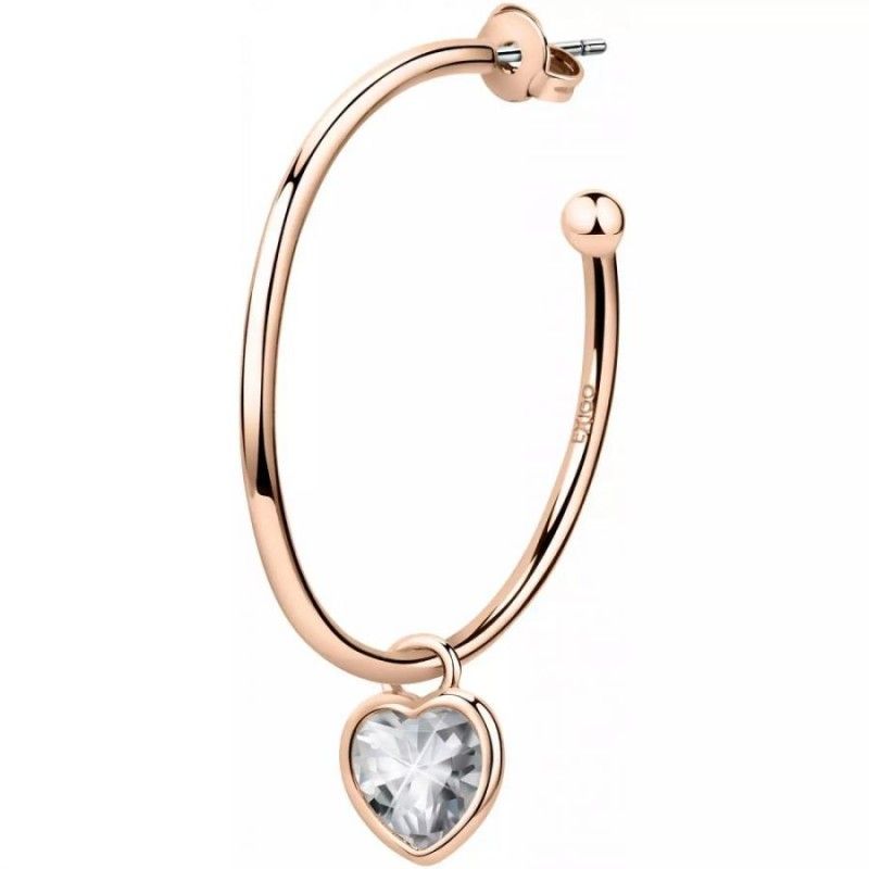 Mono Orecchino Donna La Petite Story LPS02ARQ177 in ottone rosè collezione Single Earrings