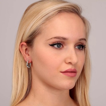 Mono Orecchino Donna La Petite Story LPS02ARQ182 in acciaio rodiato collezione Single Earrings