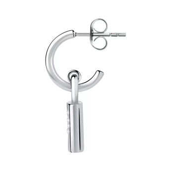 Mono Orecchino Donna La Petite Story LPS02ASD05 in acciaio rodiato collezione Love