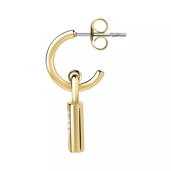 Mono Orecchino Donna La Petite Story LPS02ASD07 in acciaio dorato collezione Love