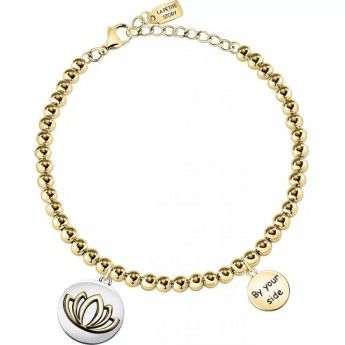Bracciale Donna La Petite Story LPS05ARR69 in acciaio dorato collezione Friendship