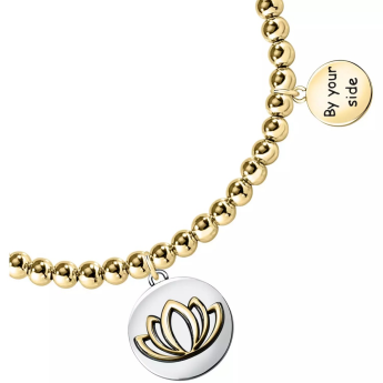 Bracciale Donna La Petite Story LPS05ARR69 in acciaio dorato collezione Friendship