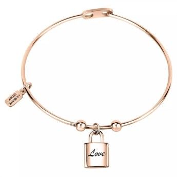 Bracciale Donna La Petite Story LPS05ASD016 in acciaio rosè collezione Love