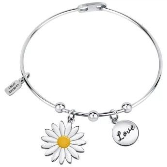 Bracciale Donna La Petite Story LPS05ASD20 in acciaio rodiato collezione Love