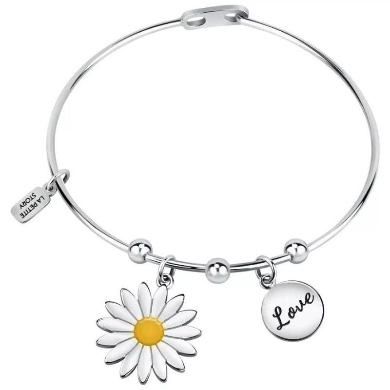 Bracciale Donna La Petite Story LPS05ASD20 in acciaio rodiato collezione Love
