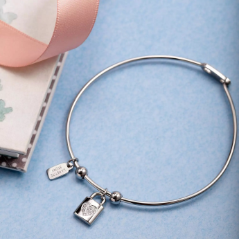 Bracciale Donna La Petite Story LPS05ASD15 in acciaio rodiato collezione Love