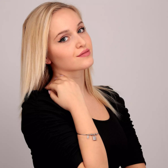 Bracciale Donna La Petite Story LPS05ASD15 in acciaio rodiato collezione Love