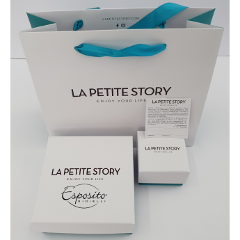 Bracciale Donna La Petite Story LPS05ASF28 in acciaio rodiato collezione Family