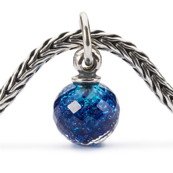 Pendente Trollbeads TAGBE-00285 “Cielo Stellato” in argento 925 collezione People's Beads 2021