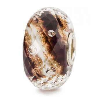 Beads Trollbeads TGLBE-30068 “Pennellata” in vetro