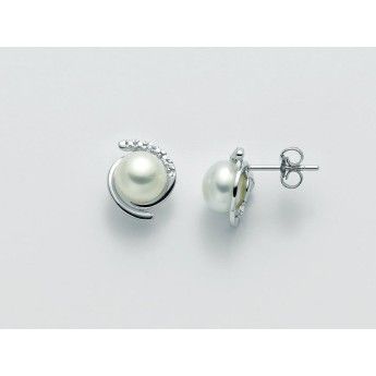 Orecchini Donna MILUNA collezione Perle 375 - PER2209X