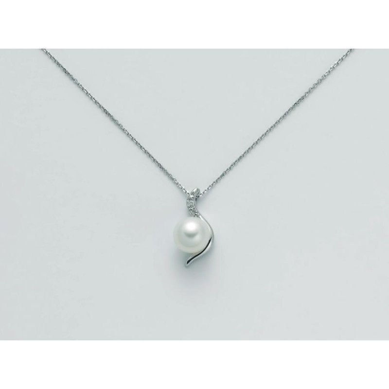 Collana Donna MILUNA collezione Perle 375 - PCL5859X