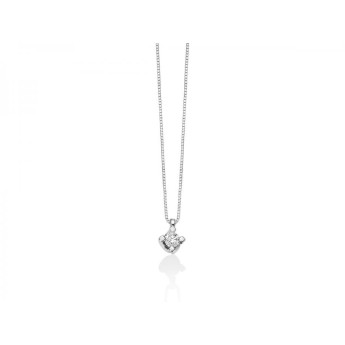 Collana Donna MILUNA in oro e diamante - CLD5065-009G7