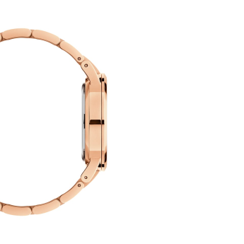 Orologio Uomo Daniel Wellington DW00100460 solo tempo 40 mm con movimento al quarzo collezione Iconic Link Amber Brown