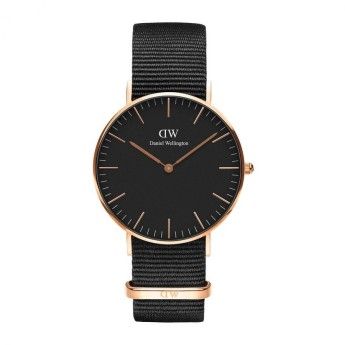 Orologio Uomo Daniel Wellington DW00100150 solo tempo 36 mm con movimento al quarzo collezione Cornwall