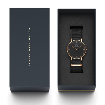 Orologio Uomo Daniel Wellington DW00100150 solo tempo 36 mm con movimento al quarzo collezione Cornwall