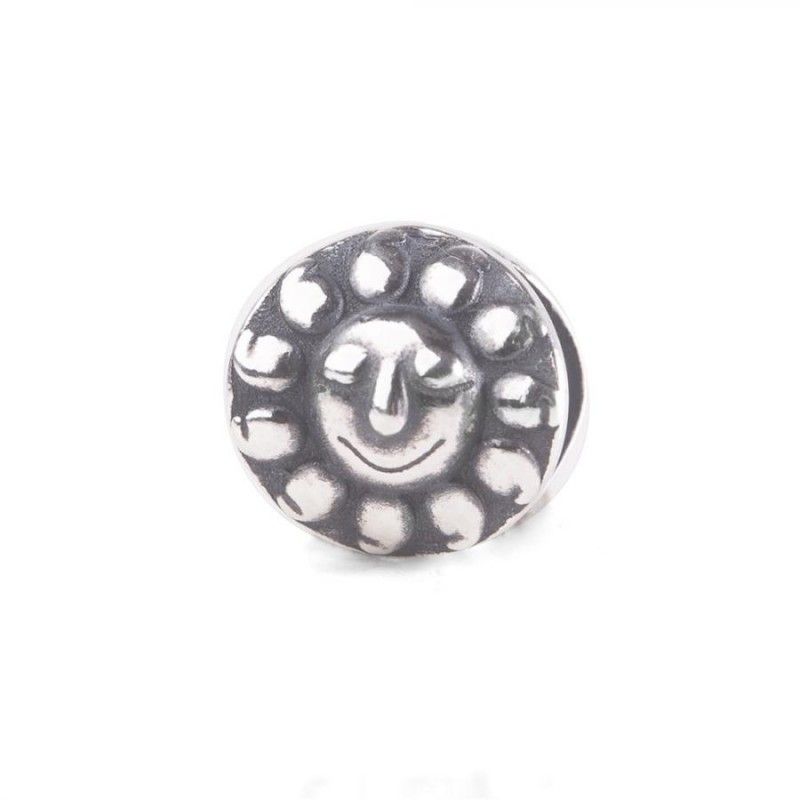 Beads Trollbeads TAGBE-20238 “Sole Sorridente” in argento 925 collezione Thun By Trollbeads