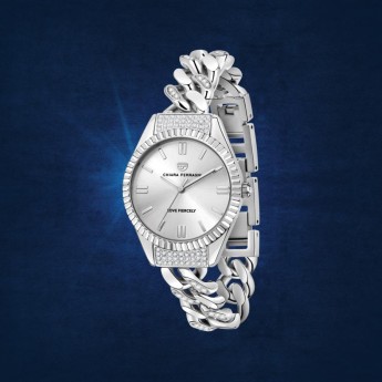 Orologio Donna Chiara Ferragni R1953104502 solo tempo analogico con movimento al quarzo collezione Chain Capsule 34 mm