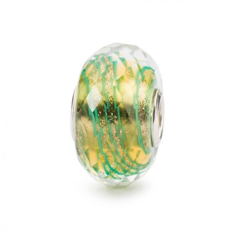 Beads Trollbeads TGLBE-30072 “Desiderio Verde” in vetro