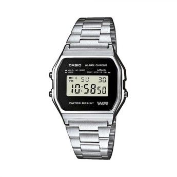 Orologio Unisex Casio A158WEA-1EF multifunzione digitale con movimento al quarzo collezione Casio Vintage