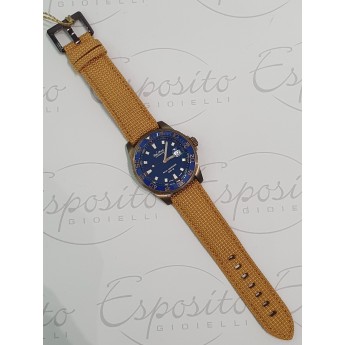 Orologio Uomo Paul Picot 4352BZ-CB solo tempo con movimento automatico Swiss Made collezione Paul Mariner III Bronze 42 mm
