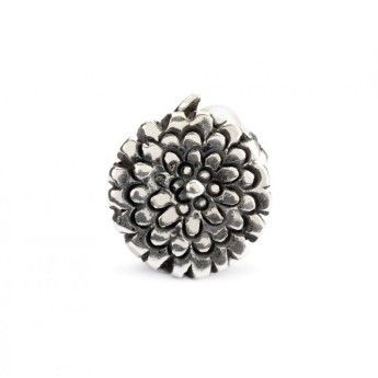 Beads Trollbeads TAGBE-00036 “Calendula di Ottobre” in argento 925