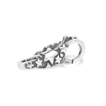 Chiusura Trollbeads TAGLO-00098 “Polvere di Stelle” in argento 925