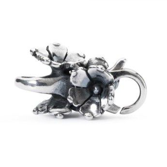 Chiusura Trollbeads TAGLO-00047 “Gelsomino” in argento 925
