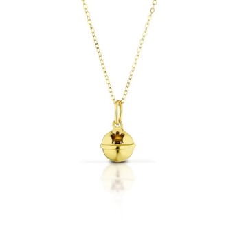 Collana Donna Roberto Giannotti NKT212 in oro giallo 375 con Chiamangeli pendente