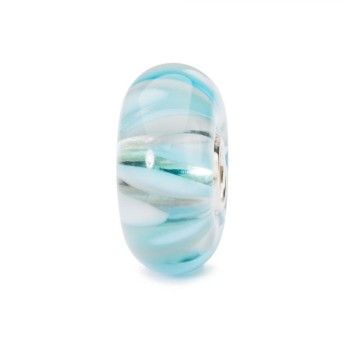Beads Trollbeads TGLBE-10435 “Vento del Mattino” in vetro