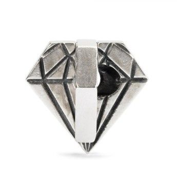 Beads Trollbeads TAGBE-40039 “Diamante Grezzo” in argento 925