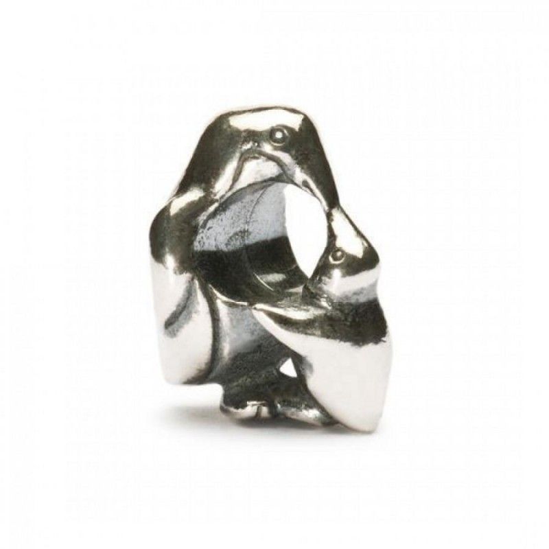 Beads Trollbeads TAGBE-20037 “Mamma Pinguino” in argento 925