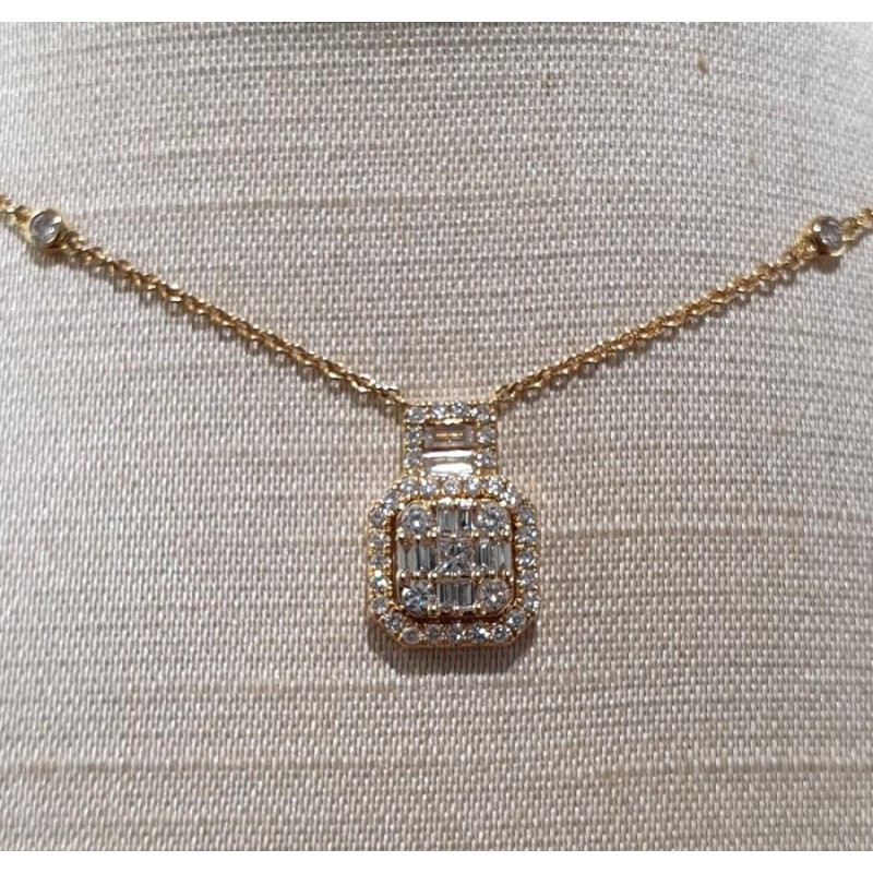 Collana Donna GIANNI CARITA’ in oro con diamanti - FC1255/GS