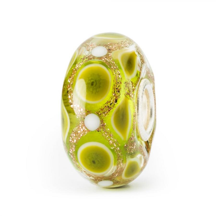 Beads Trollbeads TGLBE-20308   “Bocciolo del Rinnovamento” in vetro