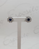 Orecchini Donna GIORGIO VISCONTI in oro, zaffiri blu e diamanti  -  BBX37022Z