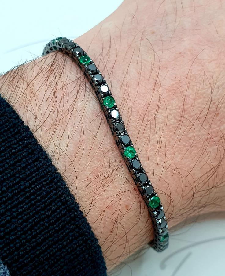 Bracciale Tennis Uomo CRIERI Lucciole - BTEPPK595NEN190