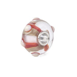 Beads Trollbeads TGLBE-20300  “Pois Romantico” in vetro collezione Thun by Trollbeads