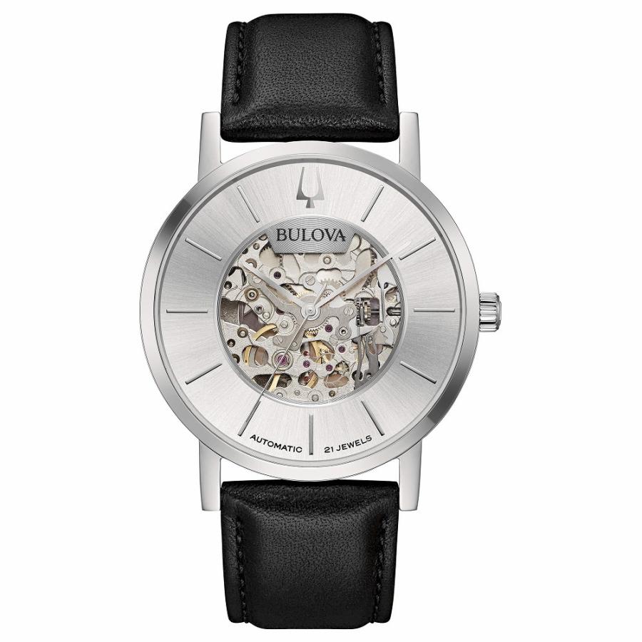 Orologio Uomo BULOVA Clipper Skeleton Automatic - 96A278