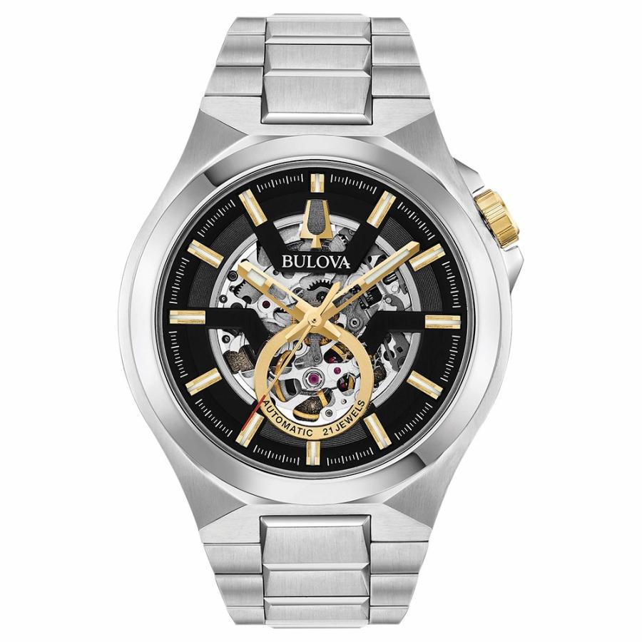 Orologio Uomo BULOVA Maquina Automatic Skeleton - 98A224